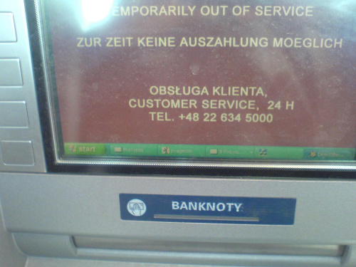 A to jeśli nie śmieszna to conajmniej niecodzienne.