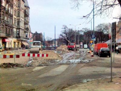 Budowa trasy tramwajowej na Rataje #PoznańBudowa