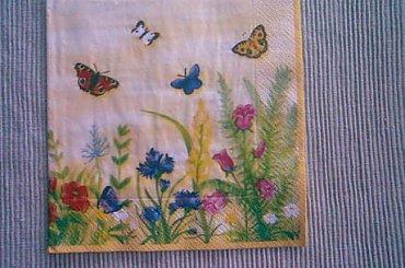 #decoupage #serwetki #wymiana