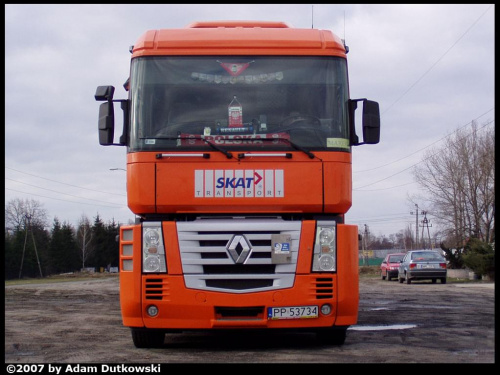 Trucks Photos by Dudek
(c) 2007
Renault Magnum II 440 Dxi SKAT Transport