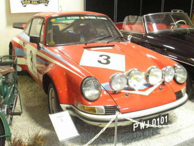 Porsche które w latach '50/'60 ścigało się m.in. na torze Poznań..