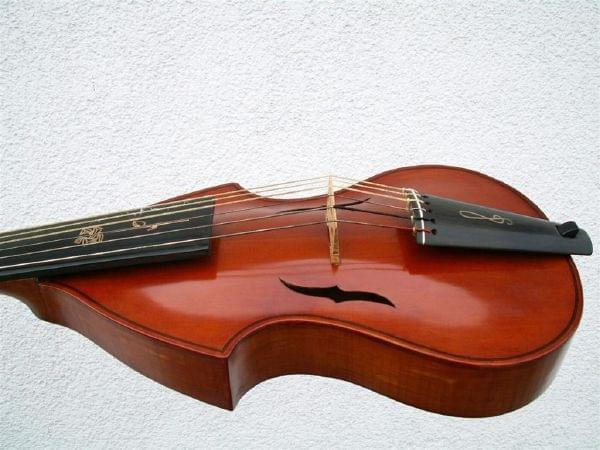 Viola Da Gamba - Lutnik Ferdynand Suchy 1987 r.