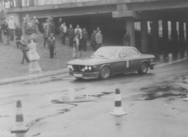 BMW startujące w Rajdzie Warszawskim w latach 1975-77