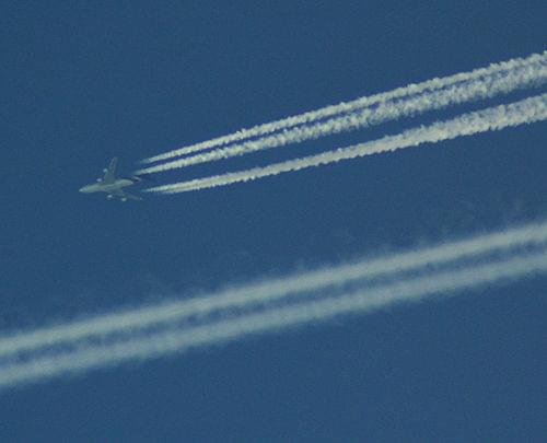 Thai B744 ze smugą