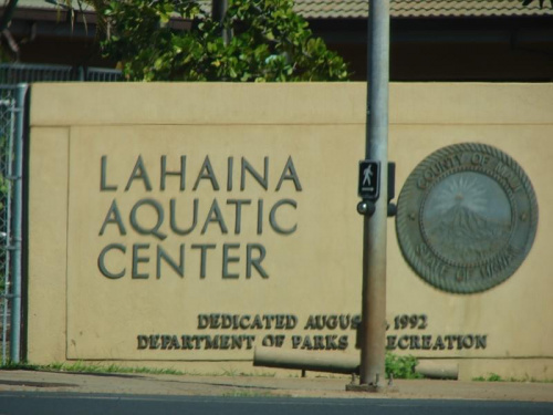 centrum Lahaina, #chmury #ocean #wulkan #droga #Maui #Hawaje #cmentarz