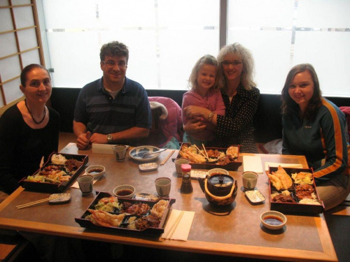 Lunch po japonsku, Mikado, 12 III 2007