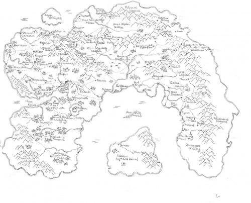 Mapa Nevendarr
III