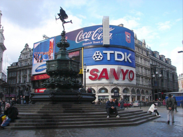 Eros na Piccadilly Circus