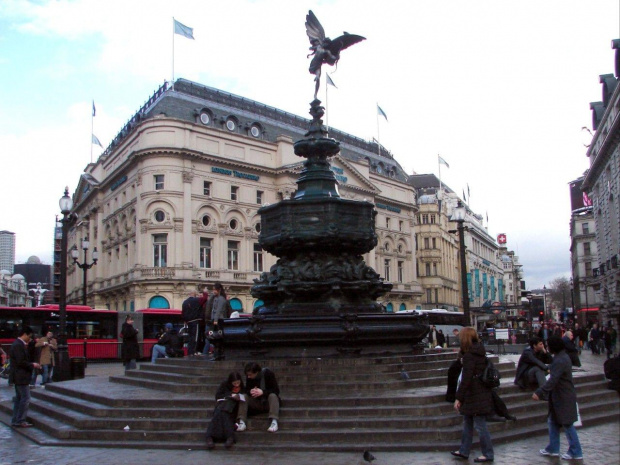 Eros na Piccadilly Circus