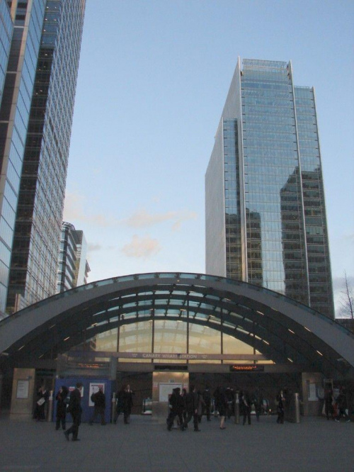 Canary Wharf / dzielnica szklanych domów:)