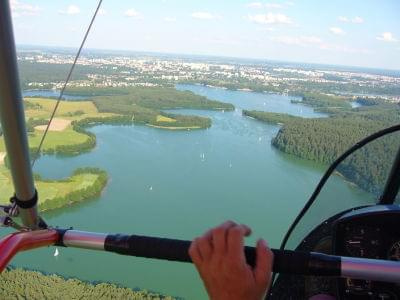 Olsztyn z lotu ptaka