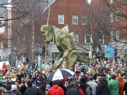 St. Patrick Parade Dublin IRL #Potwory