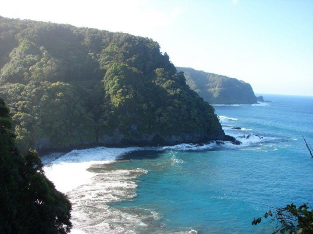 zachwycające klify, #Hana #droga #Hawaje #Maui #wyspy #egzotyka