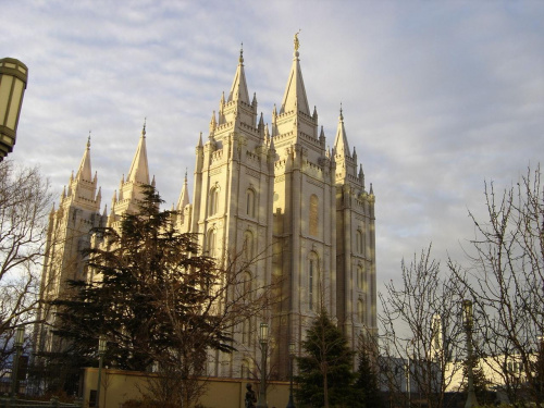 Główna świątynia mormonów widziana oczyma jednej z moich Przyjaciółek