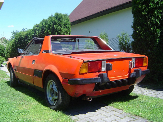 Fiat X1/9 Bertone I seria 77r. - przed remontem