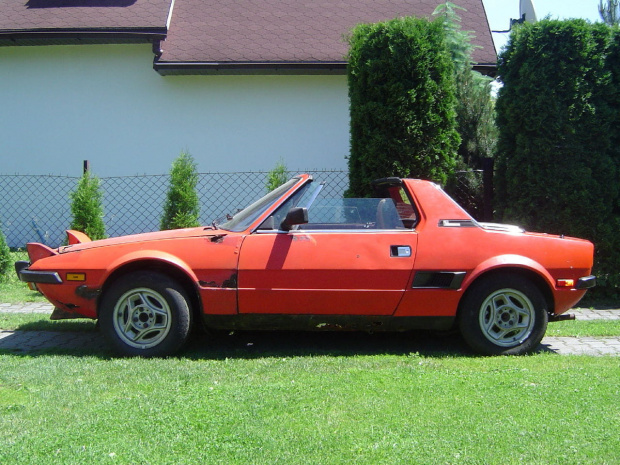 Fiat X1/9 Bertone I seria 77r. - przed remontem