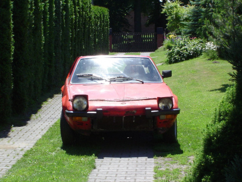 Fiat X1/9 I seria 77r. - przed remontem