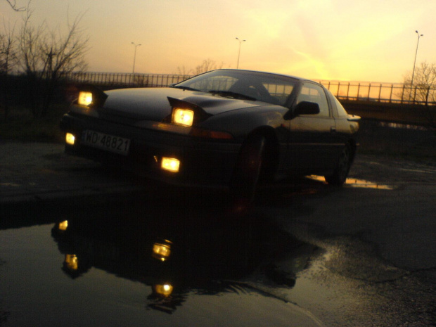 o wschodzie słońca... #MitsubishiEclipse