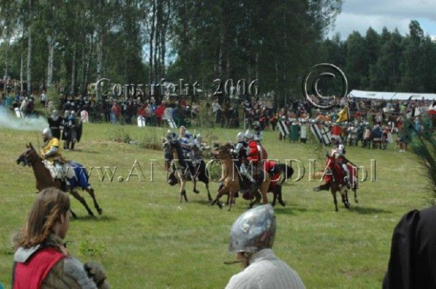 Inscenizacja Bitwy pod Grunwaldem 15.07.2006r.
www.ANWOMEDIA.pl