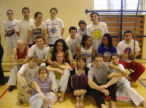 Warsztaty Capo - Jelenia Góra - 26.11.06 (ponad połowa wiary to nasi ;) #Capoeira