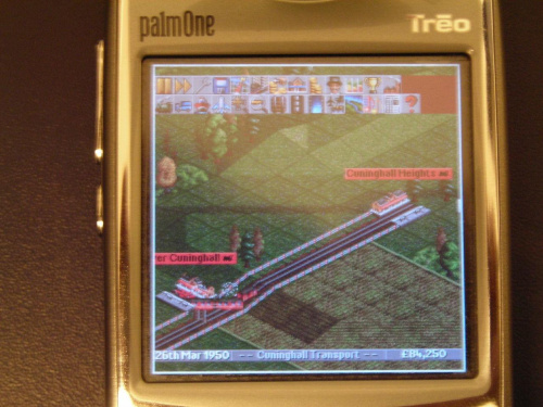 OpenTTD na Treo