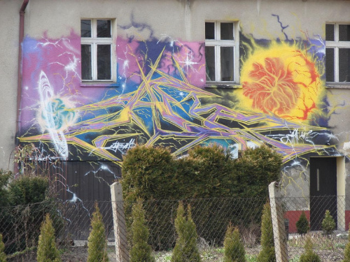 Grafiti w Wodzisławiu Śl