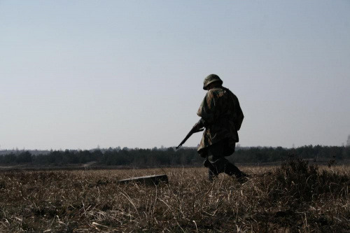 Trening dla Grup Rekonstrukcji Historycznych na poligonie w Toruniu z udziałem 82nd Airborne Division "PARAGLITE" w dniach 23-25 marca 2007 roku.