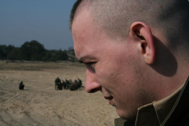 Trening dla Grup Rekonstrukcji Historycznych na poligonie w Toruniu z udziałem 82nd Airborne Division "PARAGLITE" w dniach 23-25 marca 2007 roku.