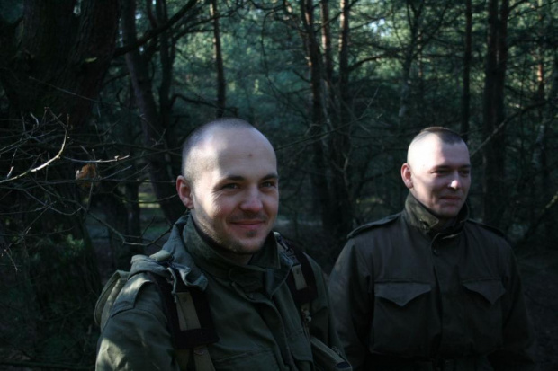 Trening dla Grup Rekonstrukcji Historycznych na poligonie w Toruniu z udziałem 82nd Airborne Division "PARAGLITE" w dniach 23-25 marca 2007 roku.