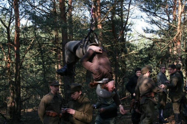 Trening dla Grup Rekonstrukcji Historycznych na poligonie w Toruniu z udziałem 82nd Airborne Division "PARAGLITE" w dniach 23-25 marca 2007 roku.