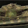 Tygrys Królewski z wieżą Henschel 1/35 Dragon - Gulumik