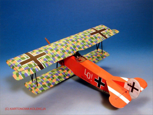 Kartonowa kolekcja - Fokker D.VII