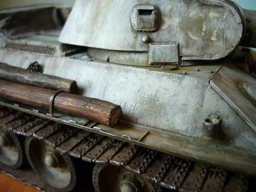 T34/76 winter camo #czołg