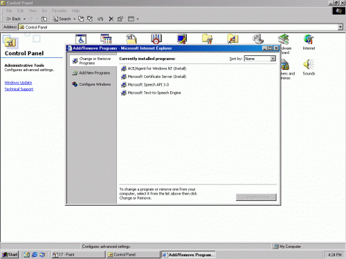 Windows NT 5.0 Workstation build 1877