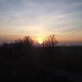 Wschód słońca #Długomiłowice #wschód #widokówka #fajne #niebo #wieża