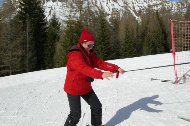 Ferie w Dolomitach #zima #góry #Alpy #snowboard