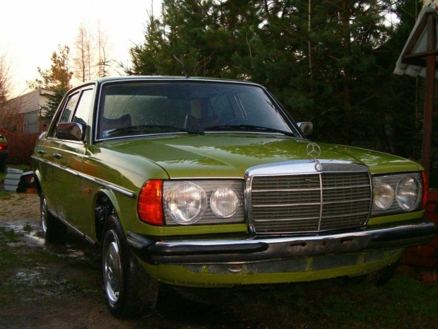 w123 po remoncie (przód)