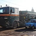 DAF XF 95 i FIAT 126p