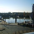 W drodze nad morze..widok na port
