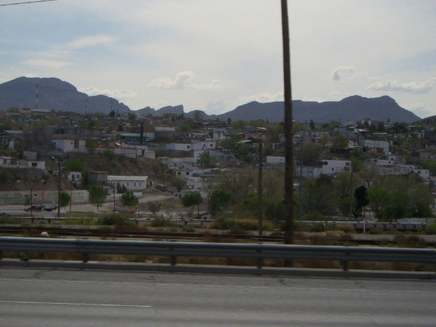 Meksyk, widok z El Paso