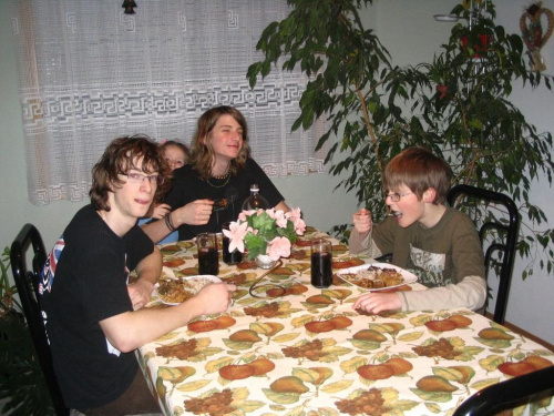 Ferajna przy kolacji, Marzec 2007
