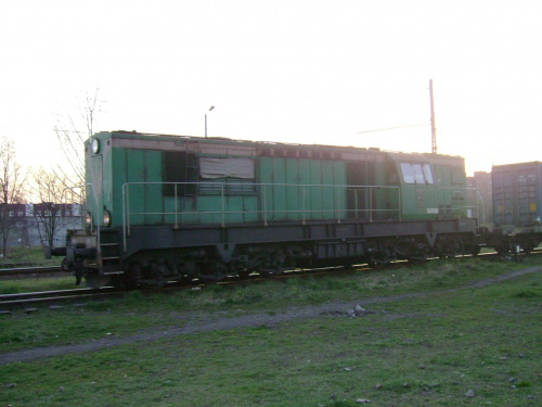 SM 31-138 przy stacji kontenerowej (przeładunkowej) #sosnowiec #kolej #diesel