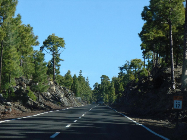 droga na Teide