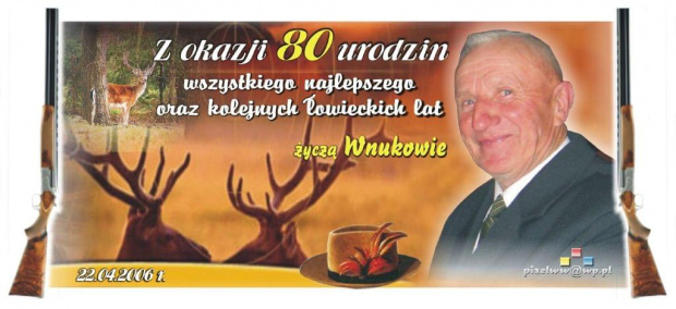 80 urodziny Myśliwego