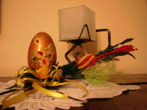 gęsia pisanka '06 słoneczniki #pisanki #Wielkanoc #decoupage