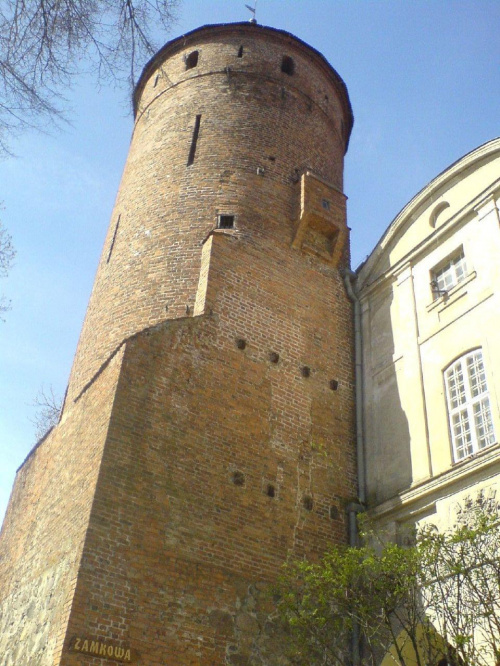 Świdwiński zamek wiosną....