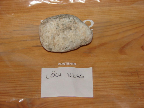 Kamień z jeziora Loch Ness
