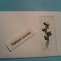 HAFTOWANE KARTKI OKAZJONALNE #kartki #rękodzieło #kwiaty