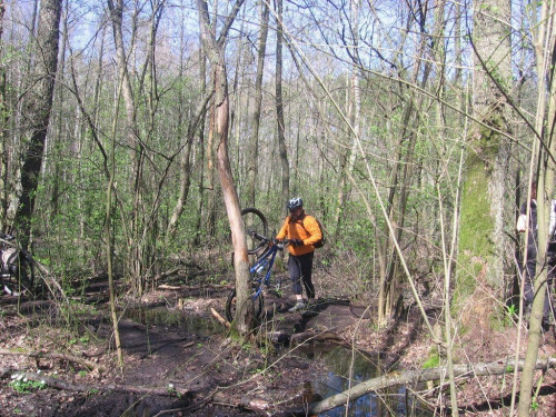 Wycieczka rowerowa przez kampinos grupy hc