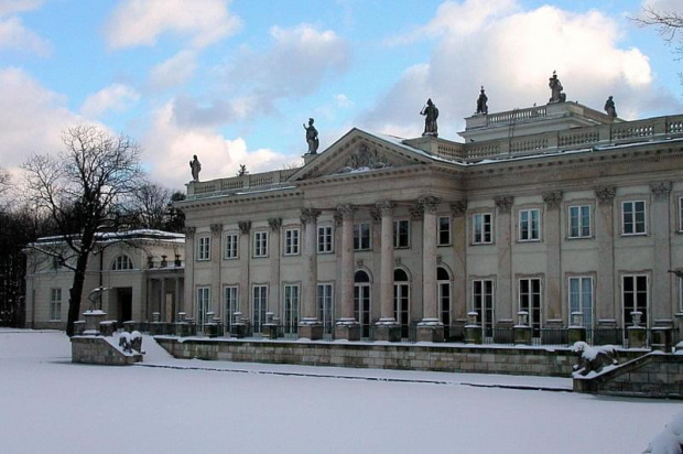 Łazienki Królewskie - pałac